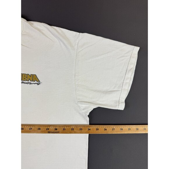 Rare Vintage Y2K Nascar MBNA Motorsports Car Racing Pure Adrenaline Promo Shirt - Picture 8 of 9